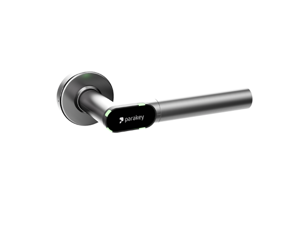 Parakey Dørhåndtak i stål - innendørs V